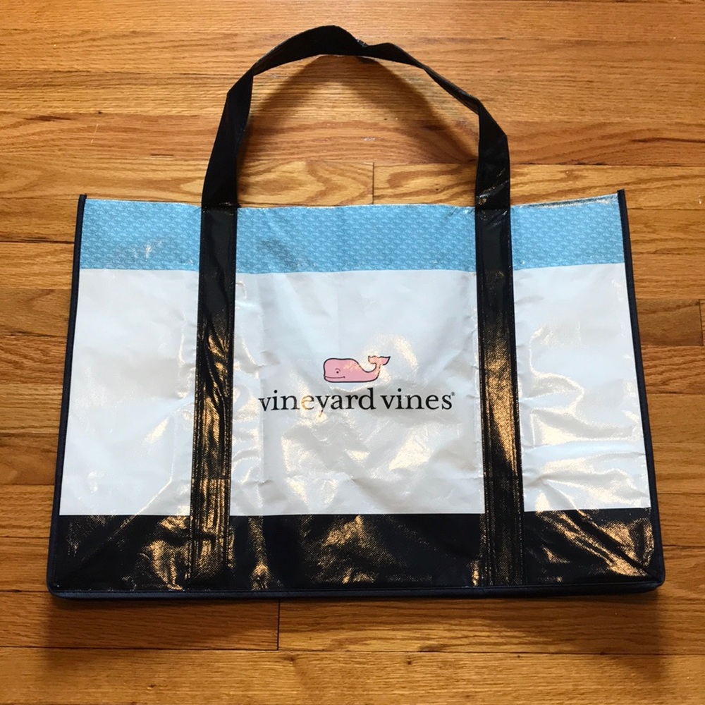 Large reusable Vineyard Vines bag